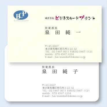 名刺用紙色