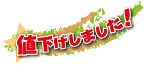 値下げしました