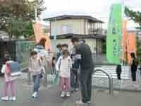 あいさつ標語にのぼり旗