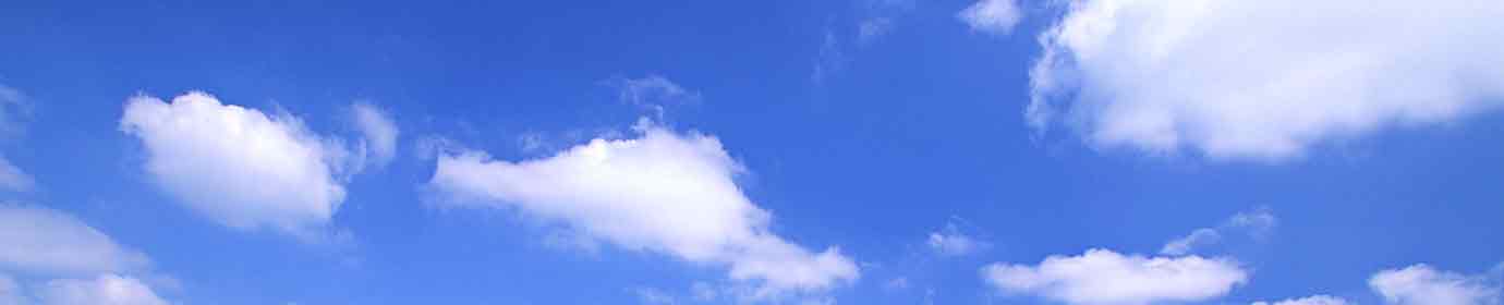 ヘッダー画像 空と雲